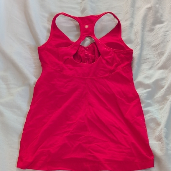 Lululemon Red Racerback Tank Top - Picture 4 of 8